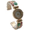 Olivia Pratt Colorful Round Shapes Band Bangle Women Watch - 3 of 3
