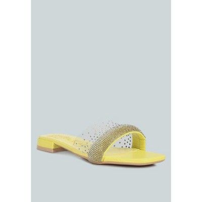 old flame low strack heel Womens sandals
