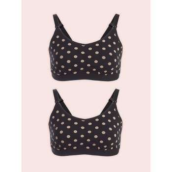 Leading Lady The Steffi - Cooling Comfort Everyday Bra In Black, Size: X  Large : Target