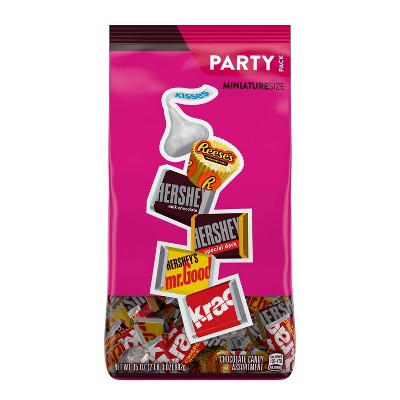 Hershey Miniatures Assorted Chocolate Variety Pack - 35oz