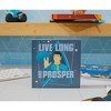Silver Buffalo Star Trek Spock "Live Long and Prosper" Wooden Box Sign | 6 x 6 Inches - 4 of 4