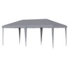 Outsunny 10' x 20' Pop Up Canopy with Steel Frame, UV Fighting Roof, Carry Bag for Patio, Backyard, Beach, Garden, Gray - 4 of 4