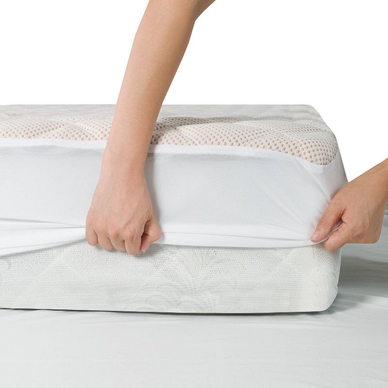 Copper Effects Fitted Mattress Pad - All In One, 3 of 13
