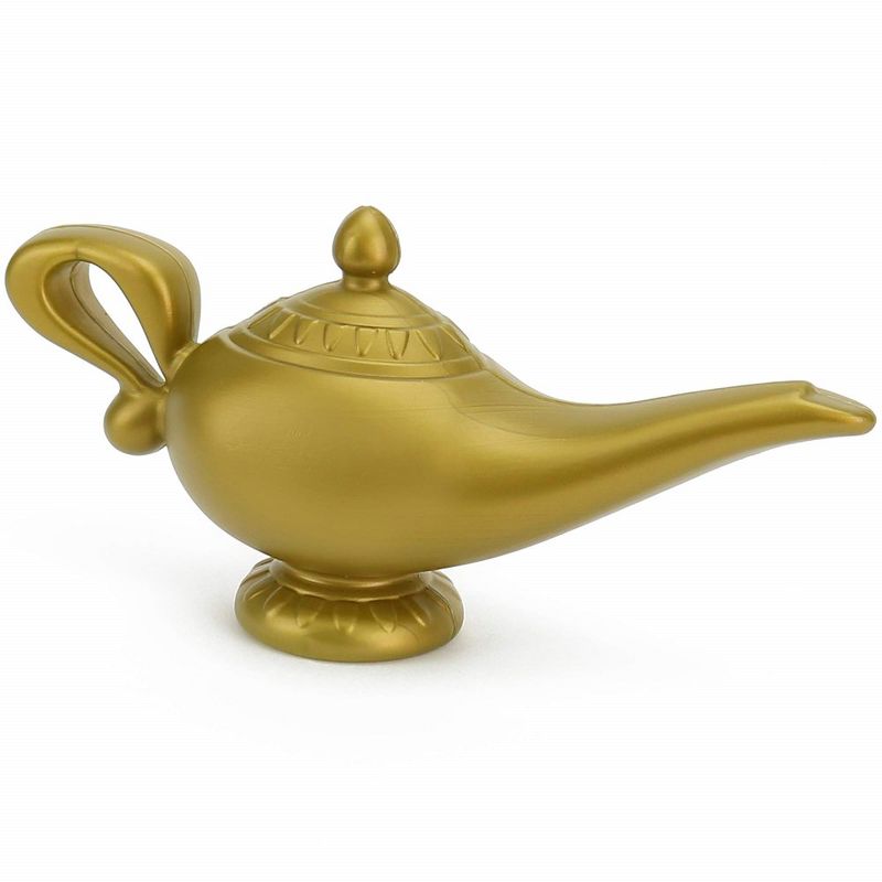 Skeleteen Genie Lamp Costume Accessory - Gold, 1 of 7