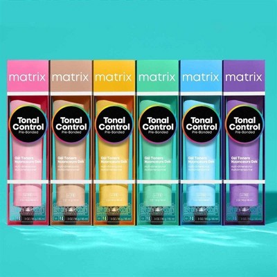 Matrix Tonal Control Pre-Bonded Haircolor Acidic Gel-Cream Toners Dye Hair Color