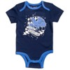 Harry Potter Gryffindor Hufflepuff Ravenclaw Baby Bodysuit Pants and Hat 3 Piece Outfit Set Newborn to Infant - 2 of 4