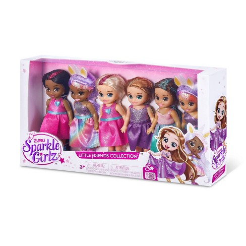 Cozy Comforts and Dolls: Funville Sparkle Girlz 11.5 and 4 Minis