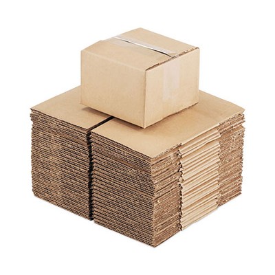 X-Large Brown Corrugated Shipping Boxes, 12" x 18" x 6", 25-Pack