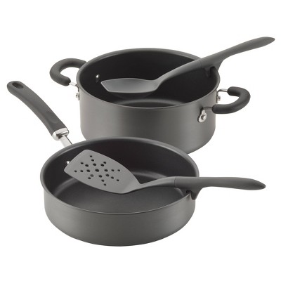 Rachael Ray Tools & Gadgets Lazy Flexi Turner & Scraping Spoon Set Gray