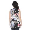 Maternity Pleated Front Sleeveless Tunic Top - White Mark - 3 of 4