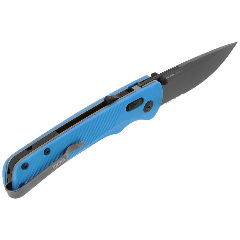 SOG Flash AT Tactical XR Lock Partially Serrated Pocket Knife, 6 of 9