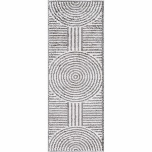 Hauteloom Allard Charcoal  Washable Area Rug - 1 of 4