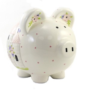 Bank 7.75 In Unicorn Castle Piggy Bank Money Saving Decorative Banks - 1 of 4
