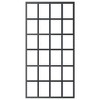 vidaXL Sliding Door ESG Glass and Aluminum 40.2"x80.7" Black - 3 of 4