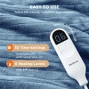 Bedsure | Electric Heated Blanket Soft & Washable Solid Flanne - 4 of 4
