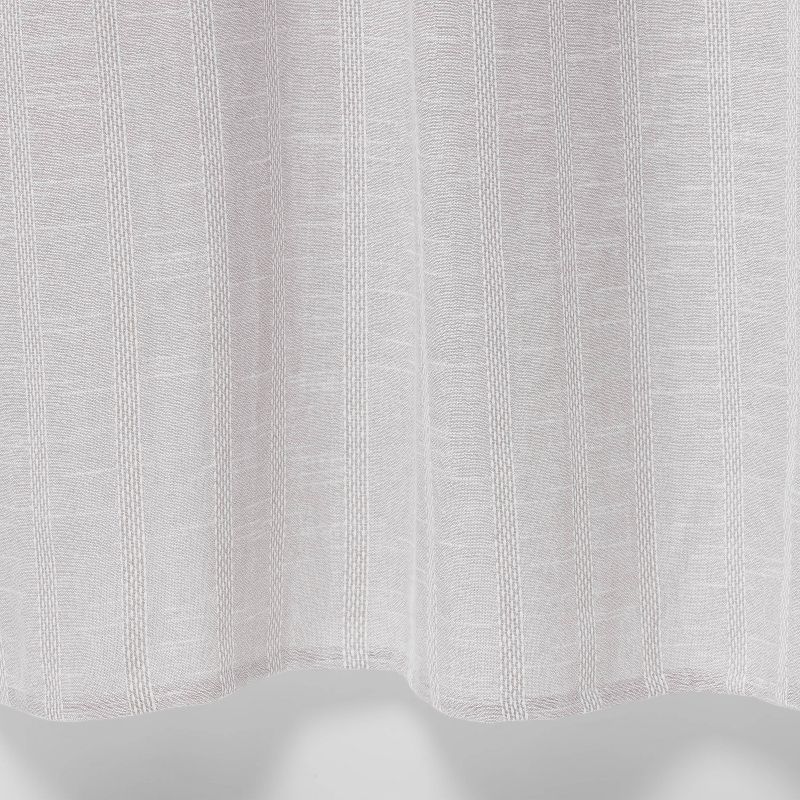 Tonal Striped Shower Curtain Gray - Threshold&#8482;, 4 of 7