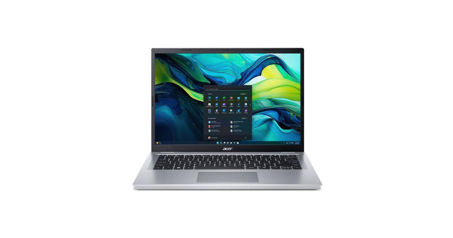 Acer Aspire Go 14 AG14-31P-C44Z, 14.0" WUXGA (1920 x 1200) 300nit Intel N100 Intel UHD Graphics 4GB LPDDR5 RAM 128GB SSD W11H