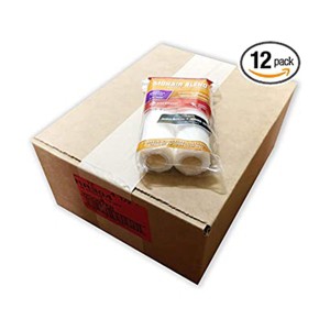 Wooster 4.5" Jumbo-Koter Mohair Blend 1/4" Nap Closed-End 12 Sets Of 2-Pack Roller Cover # RR304-4.5-12PK - 1 of 4