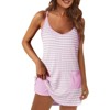 Imily Bela Womens Tennis Athletic Mini Romper Dress with Built in Shorts Summer Vacation Outfits - 2 of 4