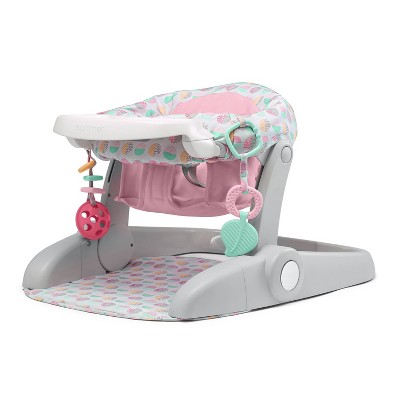 Summer Infant Learn to Sit Stages 3 Position Floor Booster Seat - Pink