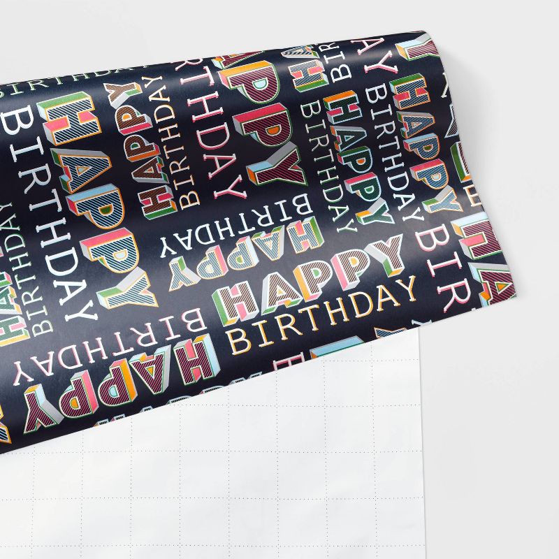 Happy Birthday Roll Wrap - Spritz&#8482;, 3 of 7