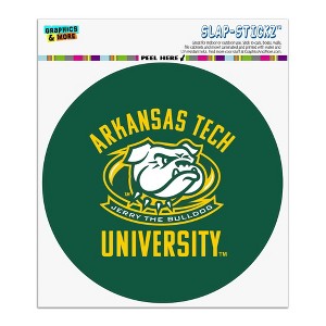 Arkansas Tech University Wonder Boys Automotive Car Window Locker Circle Bumper Sticker - 1 of 4