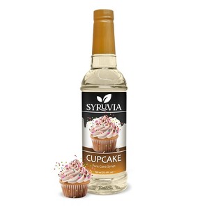 Syruvia Cupcake Syrup for Coffee 25.4 fl oz Premium Coffee Flavoring Syrup - 1 of 4