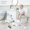 Itopfox Toddler Step Stool for Bathroom 2-Pack Kids Toilet Potty Step Stools Heavy Duty Baby Child Stepping Stool with Handle for Kitchen Counter - 3 of 4