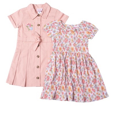 Little Lass Toddler Girl's 2-Pack of Dresses
