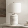 Elio Table Lamp - 23.5 Inch Height - TBL4586 - White - Safavieh - 3 of 4