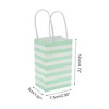 Unique Bargains Stripes Gift Bags 6 Pcs - 3 of 4