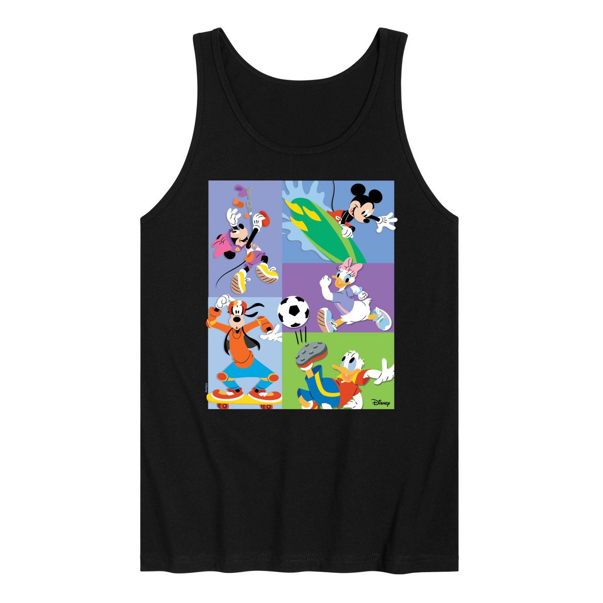 Men's - Disney - Mickey Mouse And Friends Sports Graphic Tank Top - thumbnail 4
