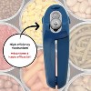 Can Opener - Safe No-Sharp-Edge Design, Holds Lid - Heavy Duty Comfort Grip - 3 of 4