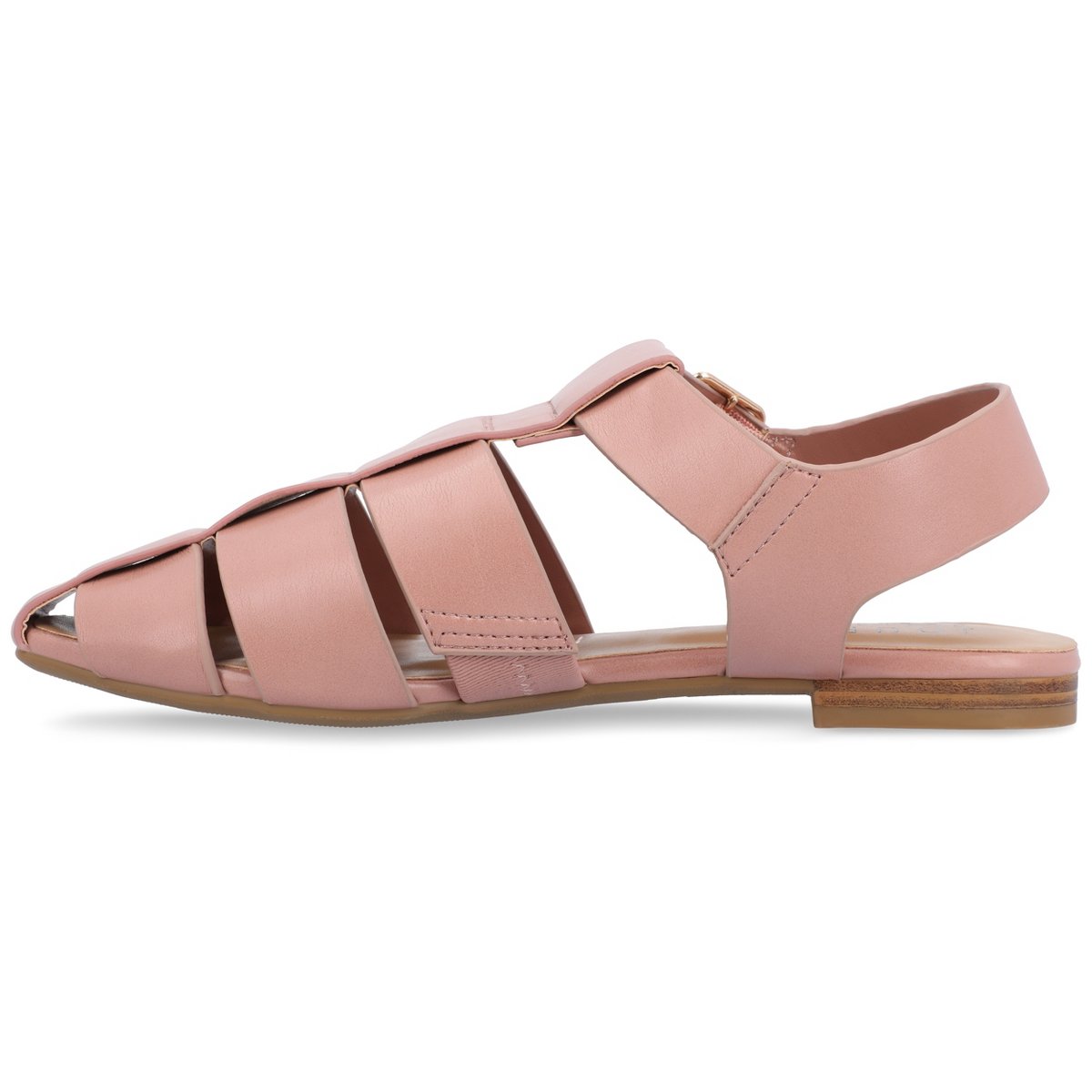 Обувь Journee Collection Journee Women's Cailinna Square Toe Flats Mauve 9 — фото 2