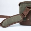Picnic Time Beer Caddy Cooler Tote with Opener Green/Brown: Portable Beverage Server, Adjustable Strap, 72-Volume Capacity - 3 of 4