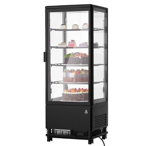 Acekool 3.5 Cu.Ft. Commercial Countertop Display Refrigerator, Refrigerated Display Case with LED Lighting - 1 of 4