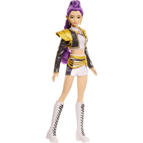 Детские куклы KPop Demon Hunters HUNTR/X Rumi Golden Singing Doll in Removable Outfit and 5 Posable Joints