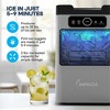 Impecca Countertop Soft Nugget Ice Maker, 35lbs/Day, Self-Cleaning, 2 Lbs Storage - Matte Finish - 2 of 4