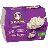 Annie's White Cheddar Microwavable Macaroni & Cheese Cup