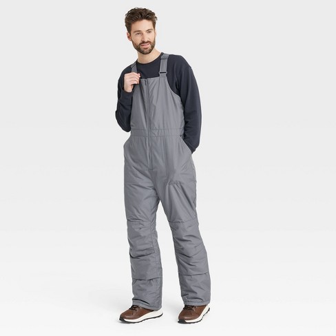 Men's Snow Bib Pants - All In Motion™ Gray M : Target