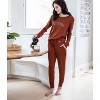 Hello Mello Women’s Best Day Ever Lounge Knit Joggers - 4 of 4