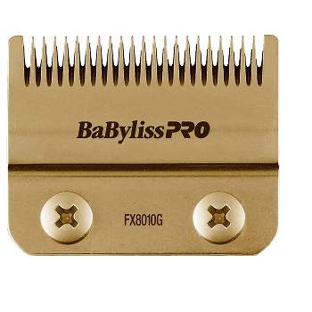 BaBylissPRO Barberology Replacement Gold Titanium Replacement Fade Blade for Hair Clippers (FX8010G) (Babyliss Pro)