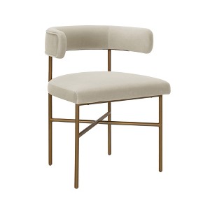 TOV Furniture Kim Velvet Dining Chair - 1 of 4