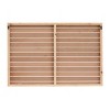 Wood American Flag Wall Decor White - Olivia & May - 3 of 4