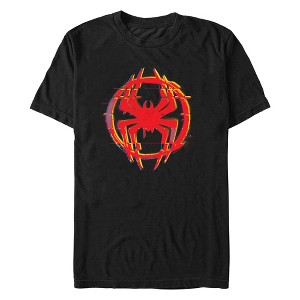 Men's Spider-Man: Across the Spider-Verse Glitch Spider Icon T-Shirt - 1 of 4