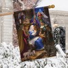 Briarwood Lane House Flag 40x28 For Outdoor Holy Family Christmas House Flag Flag For Christmas House Flag - 4 of 4