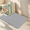 REGALWOVEN Large Diatomaceous Stone Dish Drying Quick Dry Coffee Bar Mats for Countertop Dishes Cups - 4 of 4
