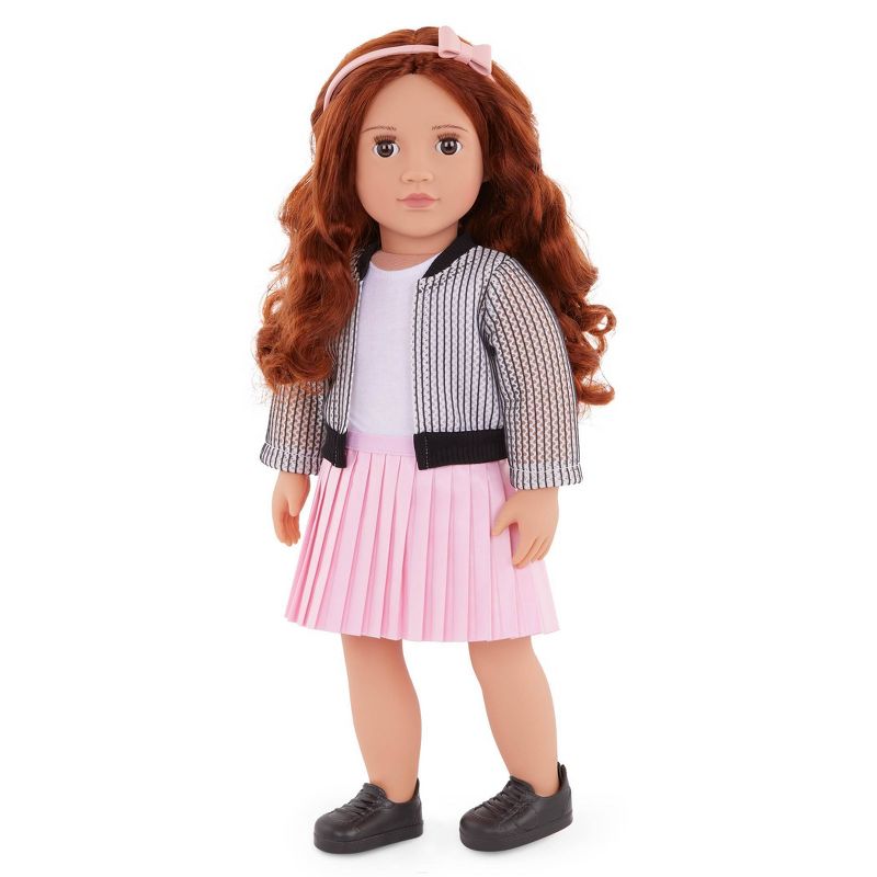Our Generation Jacinta 18&#34; Fashion Doll with Pink Skirt &#38; Sweater, 3 of 6