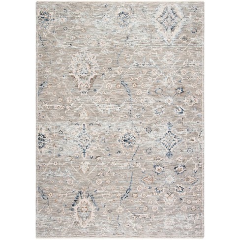 Moondust 600 MND644 Power Loomed Indoor Area Rug - Grey/Ivory - 5'3"x7'7"- Safavieh - image 1 of 4