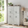 Ridstar 68 in. H Multifunctional Combination Dining Sideboard with Large Capacity For Living Room, Bedroom & Office-White - 2 of 4